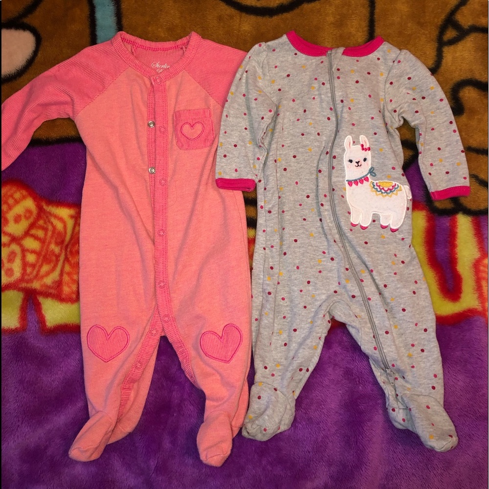 Baby Girl 2 piece pajamas